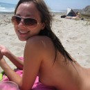 Lovely Anna at the beach