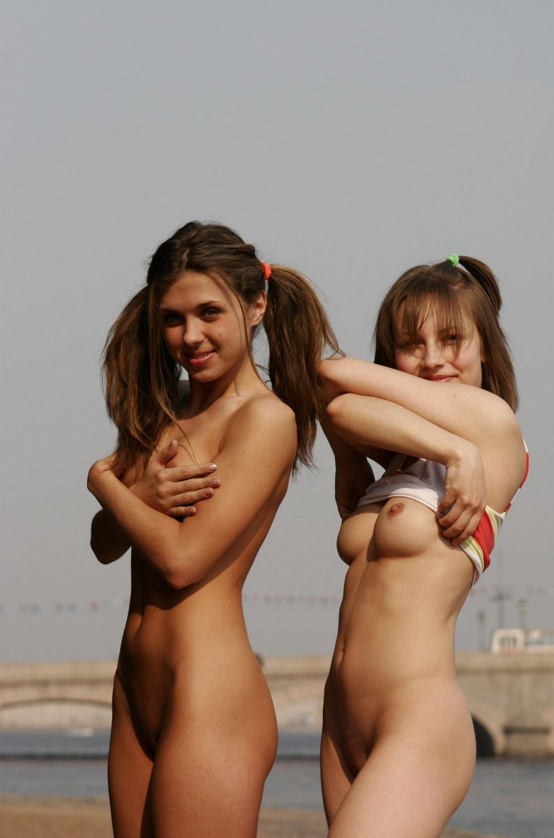 Public teen nude