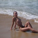 Sporty milf on vacation