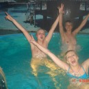Russian teen girls have fun at sauna
