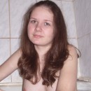 Amateur russian girl with sweet boobs at bath