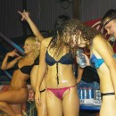 Drunk teen girls involved in the crazy contest