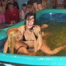 Drunk teen girls involved in the crazy contest