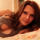 Very sexy russian teen girl with amazing body at home