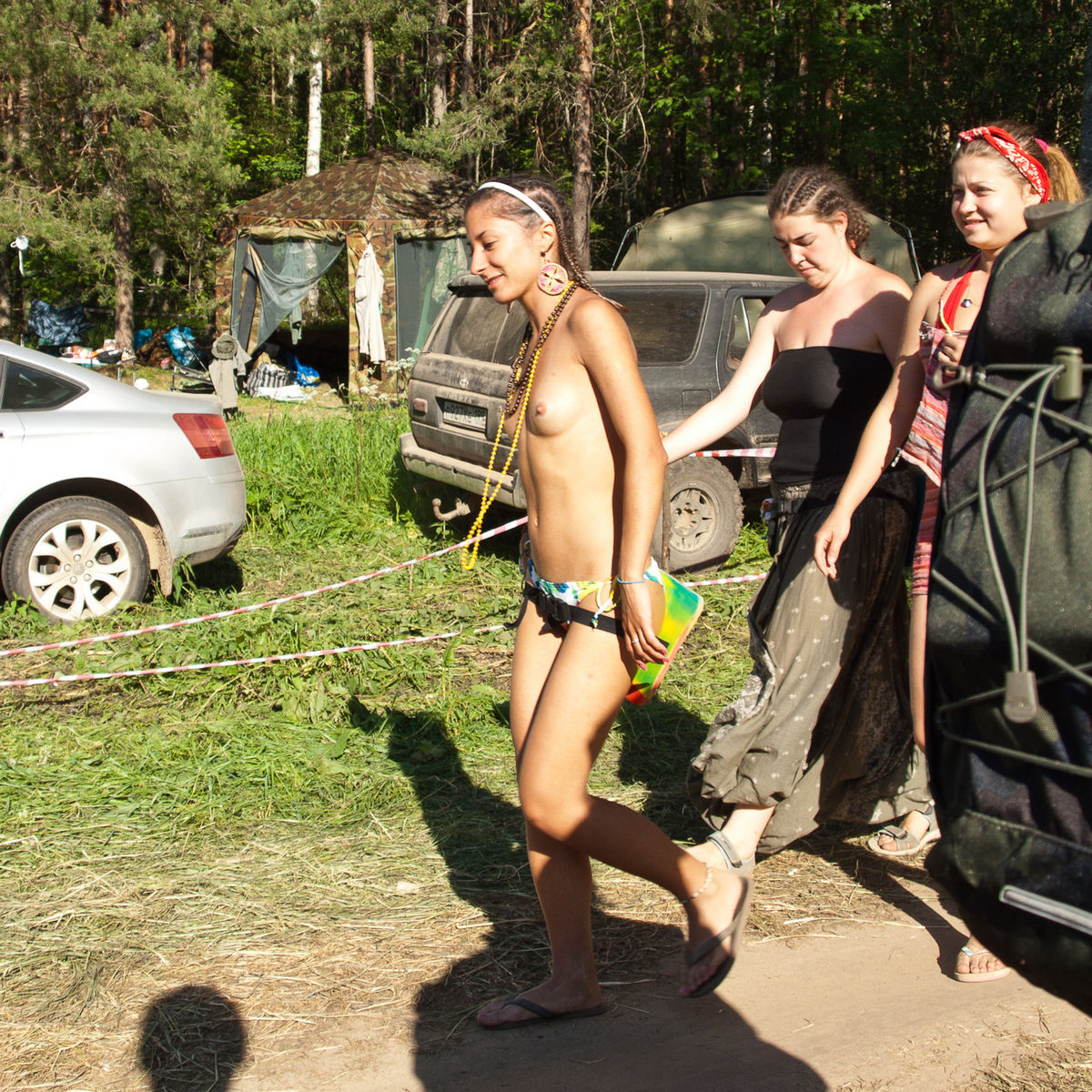 Models Named Christen Boyce Naked Hippie Festival