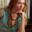 Very beautiful russian redhead at home