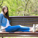 Very beautiful russian babe with sporty body and nice boobs