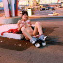 Crazy russian Mila S undressing in very centre of city