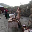 Sporty Nata T helps sell souvenirs