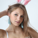 Colleen A casting with teddy bear