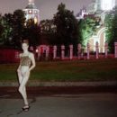 Old photos of russian sexy exhibitionist girl with hot sporty body