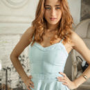 Layna brightens up the whole room as she flaunts her sweet, endearing looks and youthful, tender body.