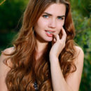 Georgia strips off her sun dress and shows off her sexy body