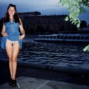 Vintage photos of young Moscow exhibitionist girl
