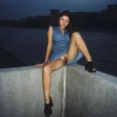 Vintage photos of young Moscow exhibitionist girl