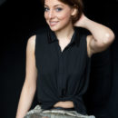 Blue-eyed sweetheart Nikia A shows off her elegant appeal and sweet charms as she poses naked in front of Rylsky’s camera.