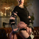 Angelika D evokes an alluring radiance and elegant composure as she delivers some erotic poses in   front of the camera.