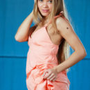 Anika s explicitly arousing poses, showcasing her petite yet tight body