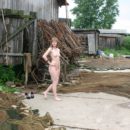 Naked Julia R at fisherman village