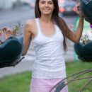 Astrud A takes off her clothes and shows off her perfect body