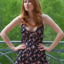 Dariya shows off her nubile body with smooth, fair skin, gorgeous breasts with delectable nipples, a round butt, and exquisite pussy with cute trimmed bush.