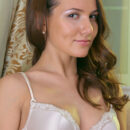 Gloria C displays her lovely soft skin and sweet pussy