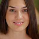 Vanda B takes off her dress and displays her perky tits