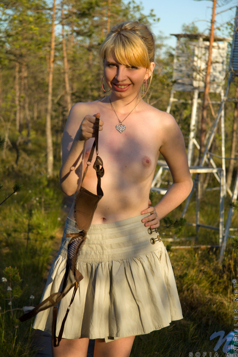 Getting naked outdoors is a 22 year old Russian with a fetish for getting naked outside