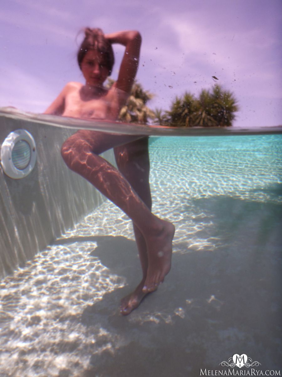 Melena Maria Rya Naked underwater