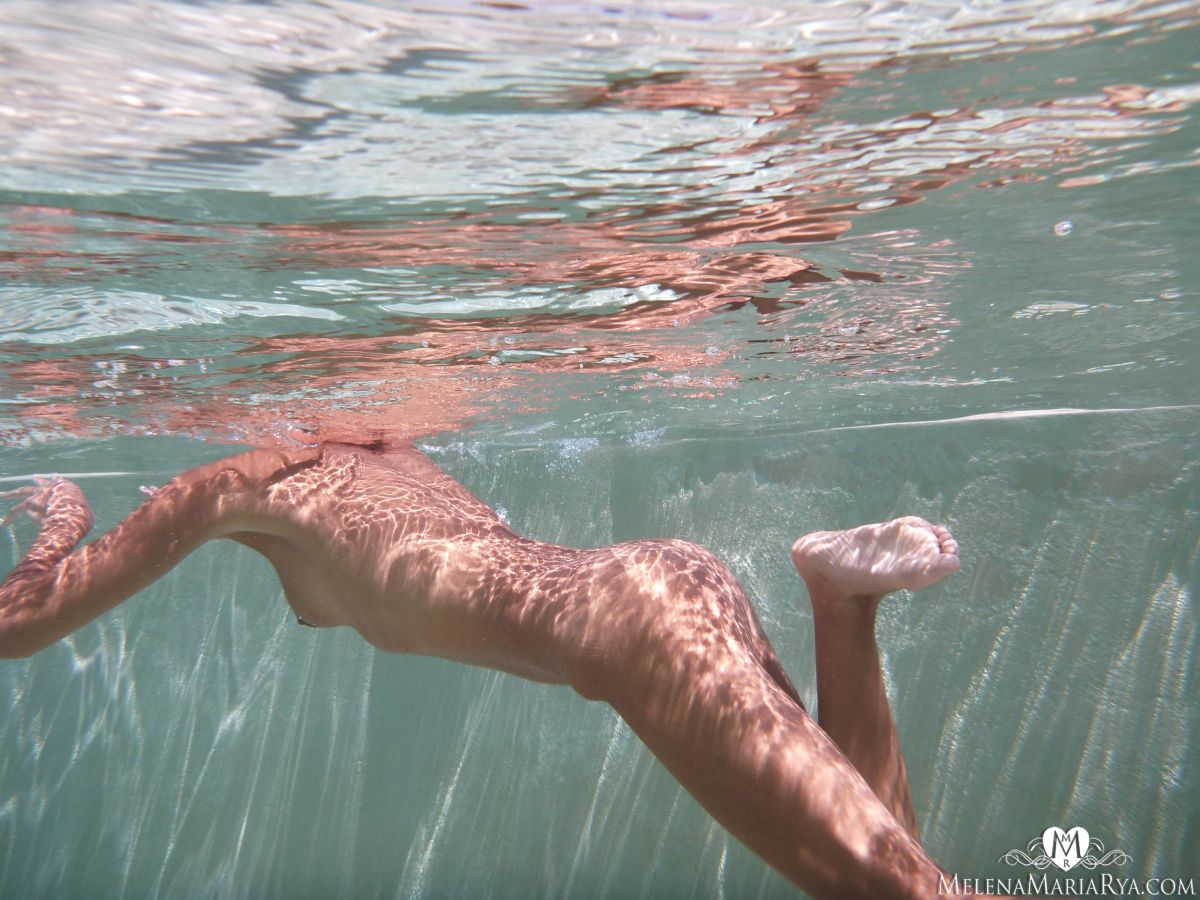Melena Maria Rya Naked underwater