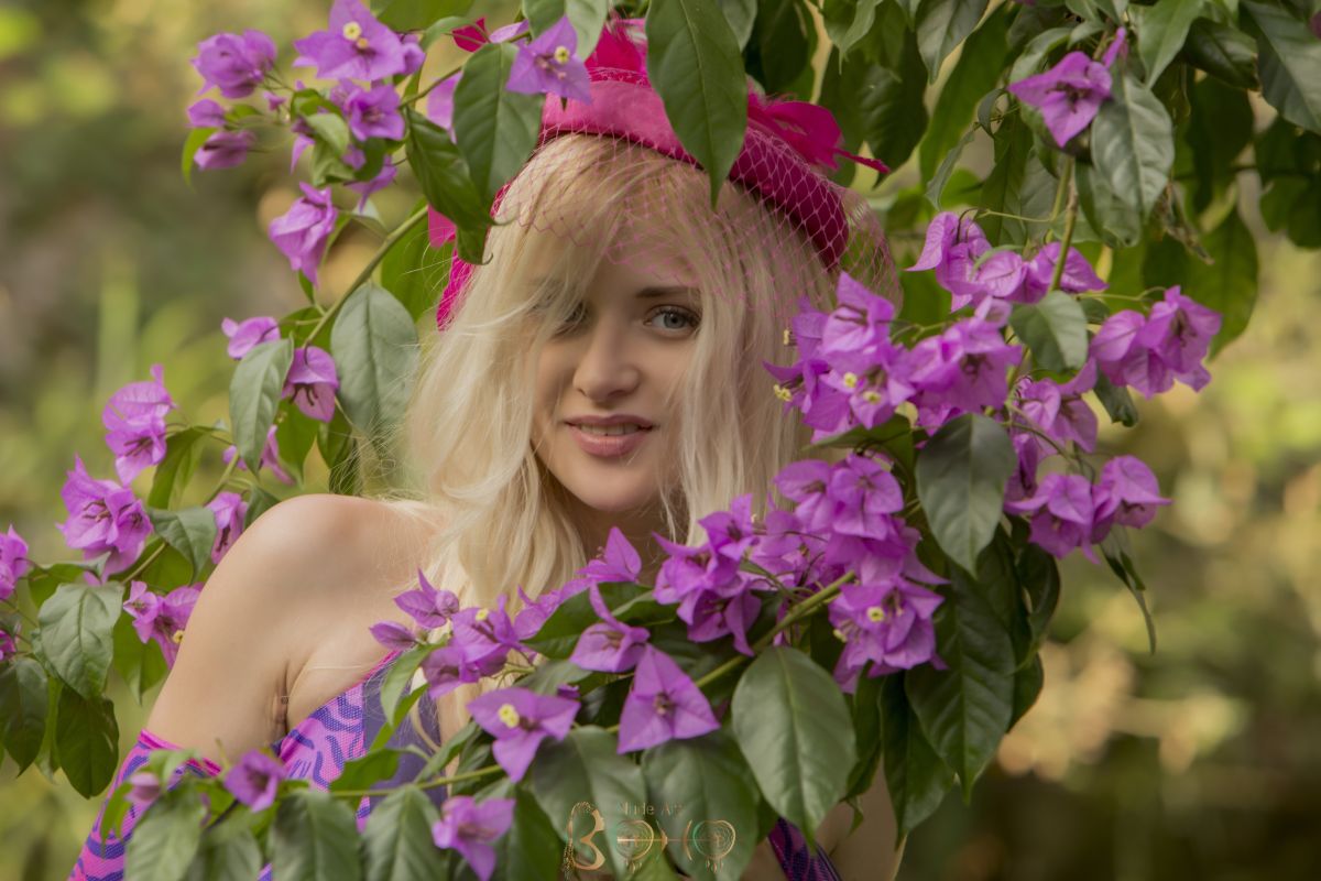 Nika. Bougainvillea vs Hydrangea