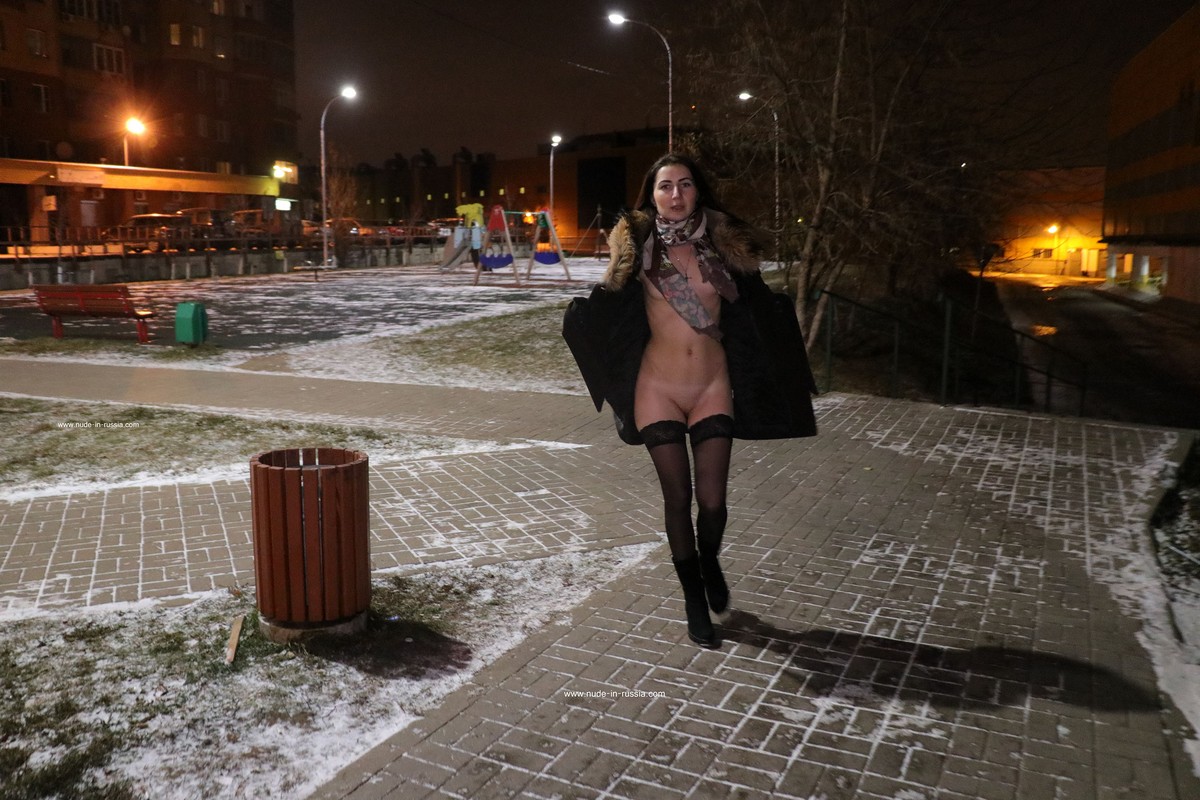 Cold weather is no excuse not to walk around naked