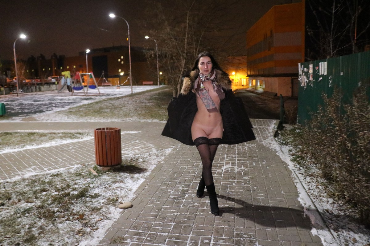 Cold weather is no excuse not to walk around naked