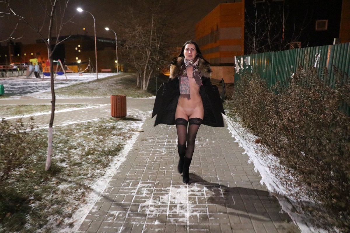 Cold weather is no excuse not to walk around naked