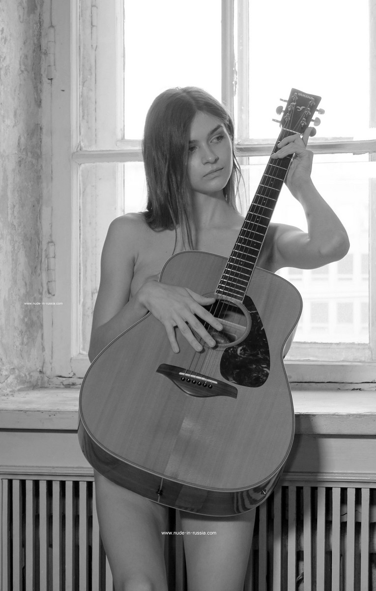 Jana from NIR — Playing Guitar