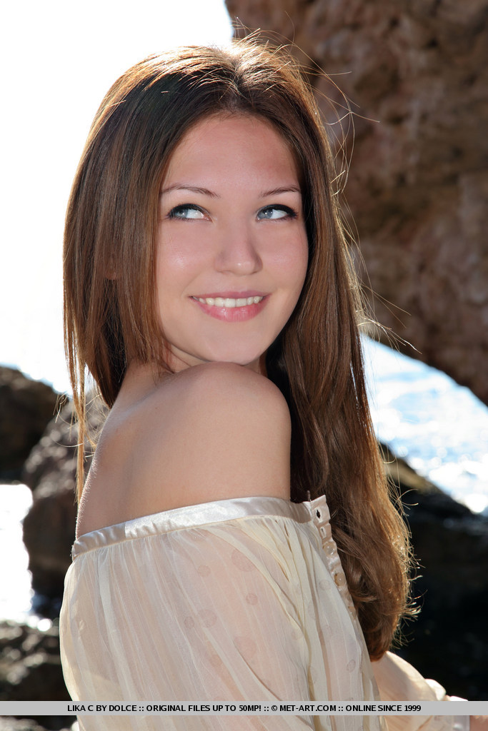 Lika C, delicate and vulnerable like a nymph