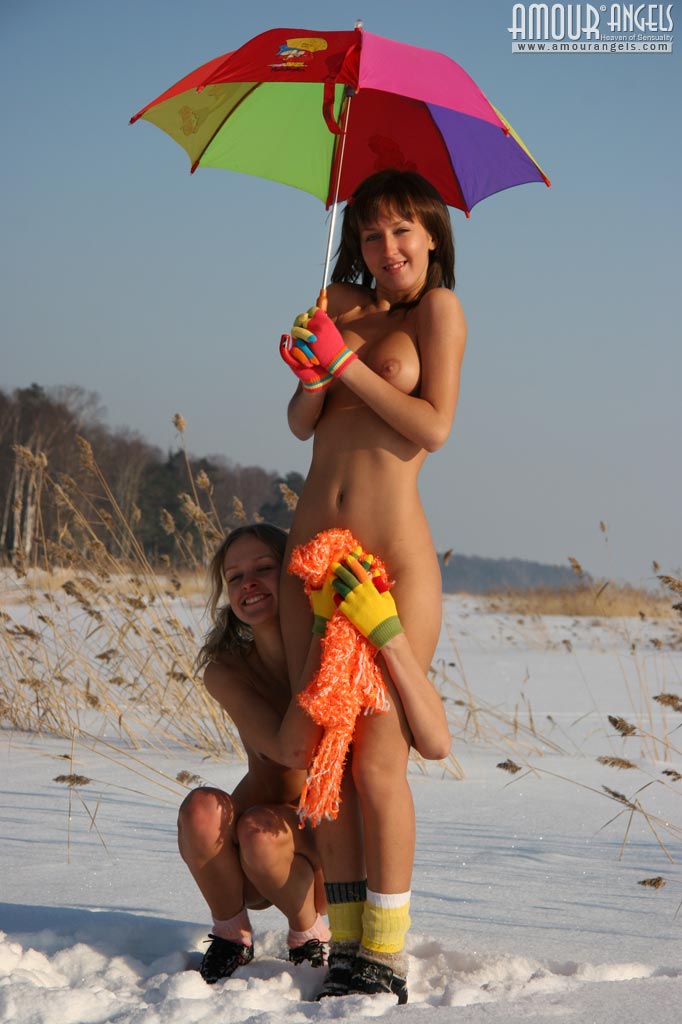 Ira, Olga: IRA & OLYA. Snow Teen Angels