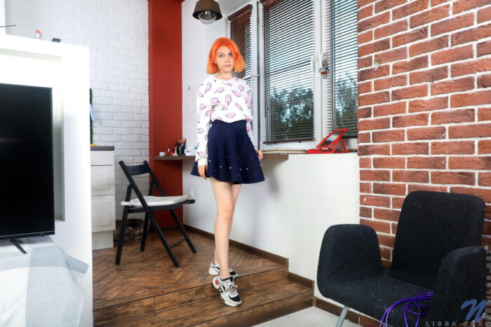 Lovely little Lissa Fox just loves getting naked so she can rock and roll with her magical fingers