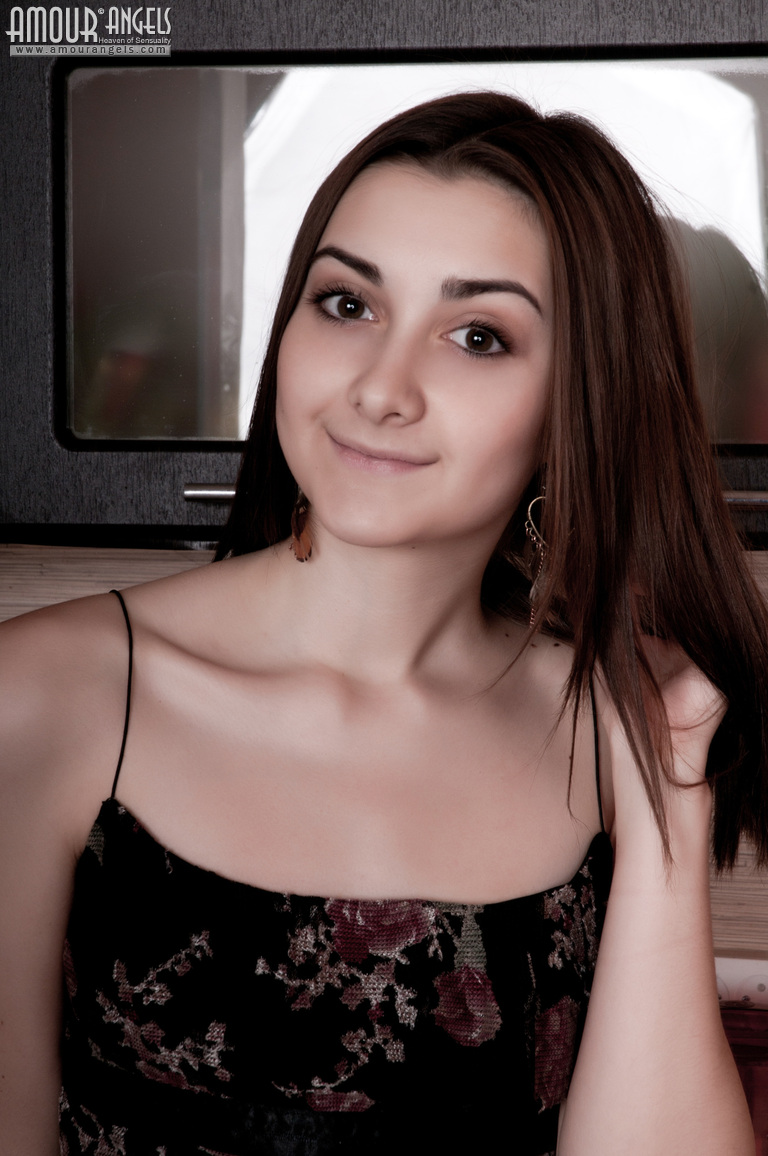 Stella: CHEERFUL. Tiny tit teen sweetheart