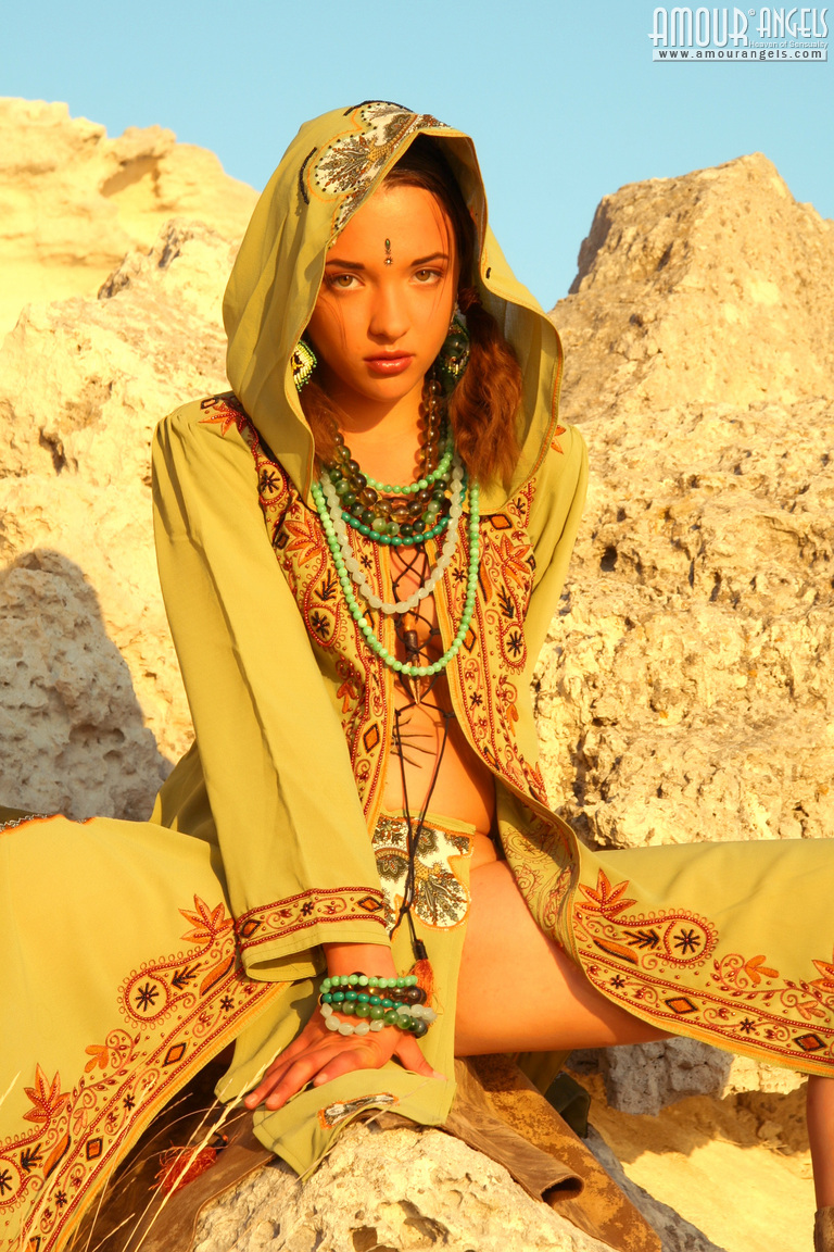 Lisa: FAR SIDE. Princess on the beach