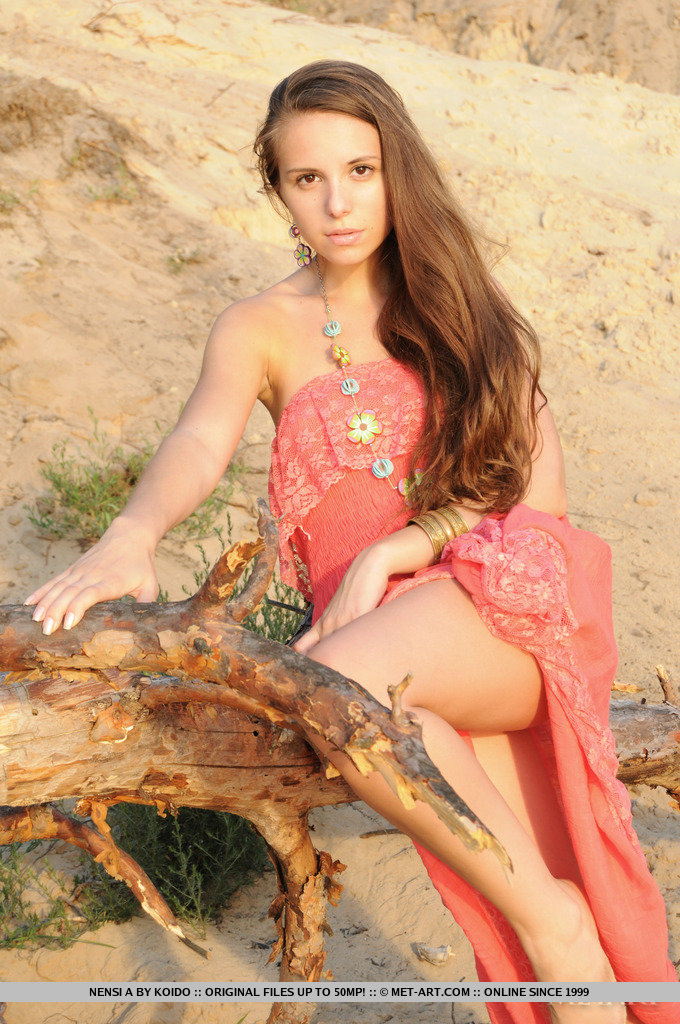 Nensi A shows off her slender amazing body