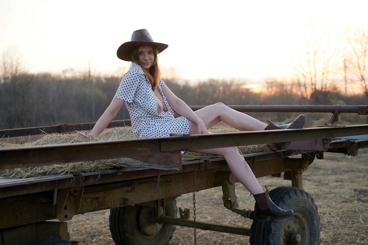 Polina C from NIR — In the Village