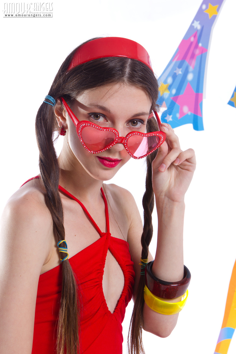 Sunny: TEEN PARTY. Teen with recorder