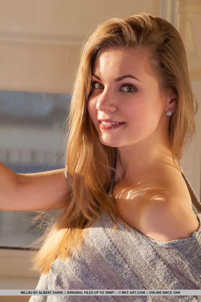 Milliki is stunning with her alluring beauty and erotic, sultry poses.