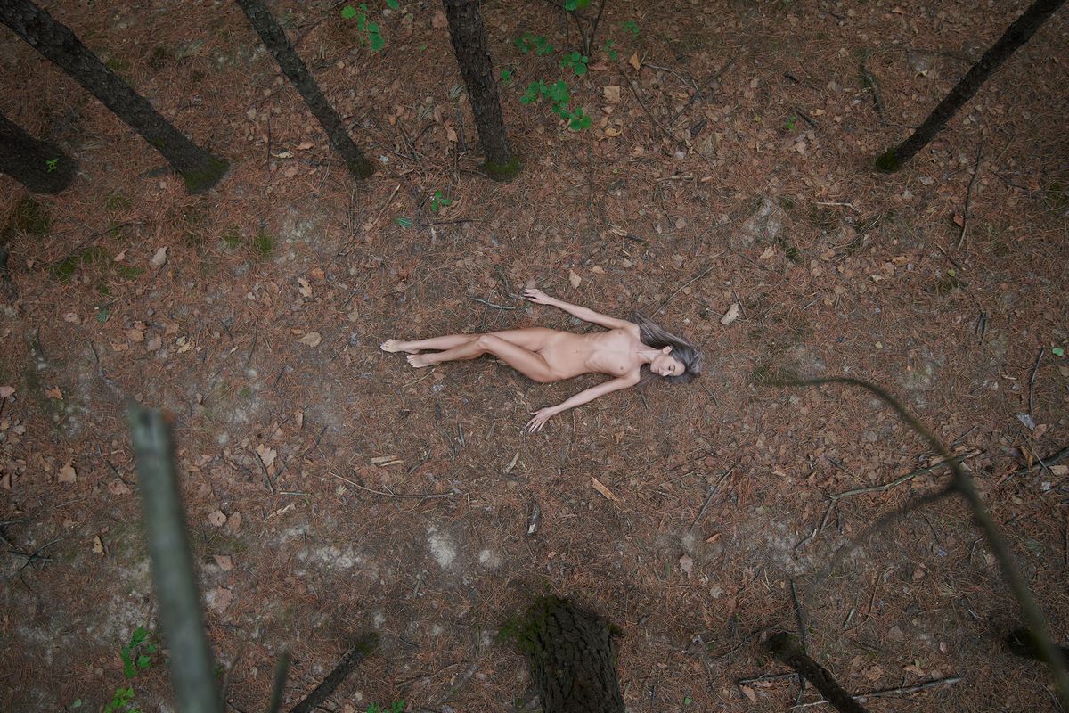 Marina B from NIR — In Forest