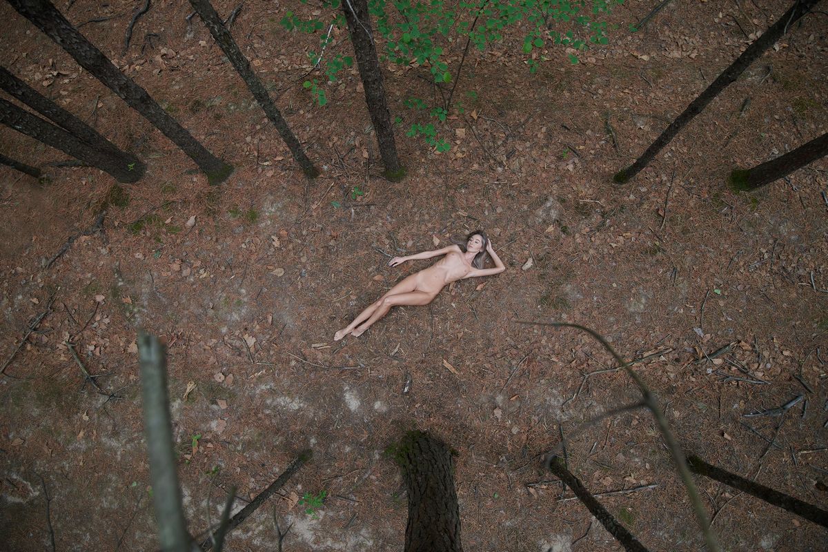 Marina B from NIR — In Forest