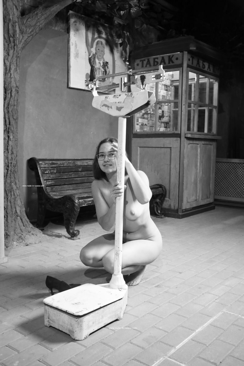 Alla S from NIR — Soviet Medical Floor Scales