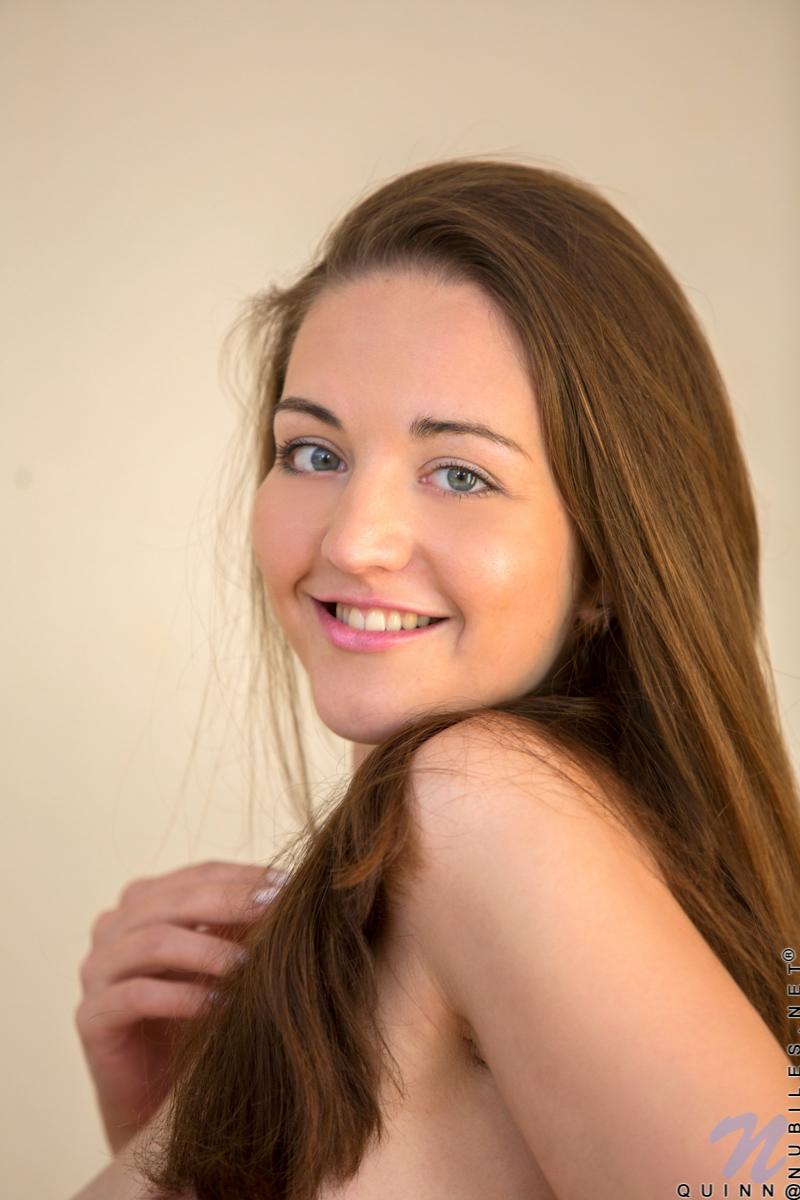 Sexy sweetie Quinn is ready to rock your world with her tight little body that looks great in a miniskirt and thong